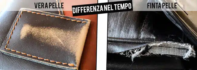 Diferenza tra Vera pelle & Ecco pelle